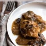 Fall Recipe Instant Pot Chicken Marsala Pinterest Image top clear banner
