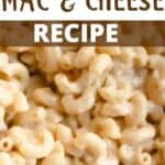 Instant Pot Mac and Cheese Recipe Pinterest Image top design banner