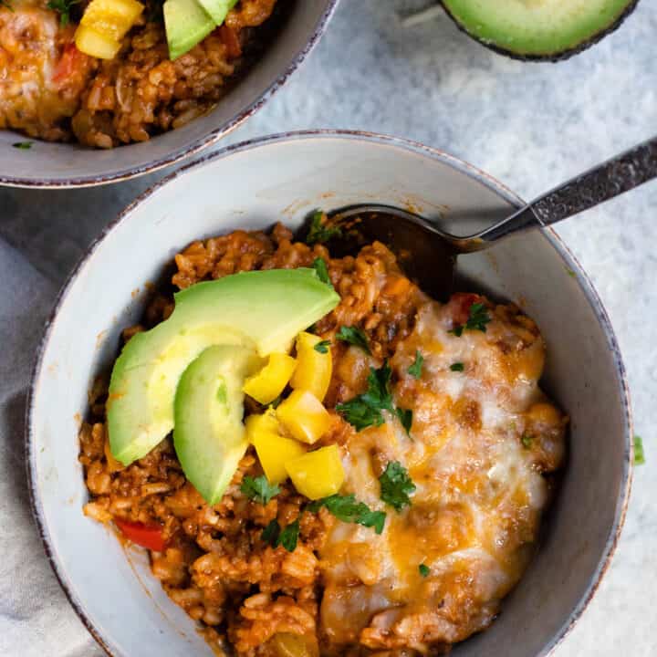 Stuffed Bell Pepper Casserole in the Instant Pot The Foreign Fork