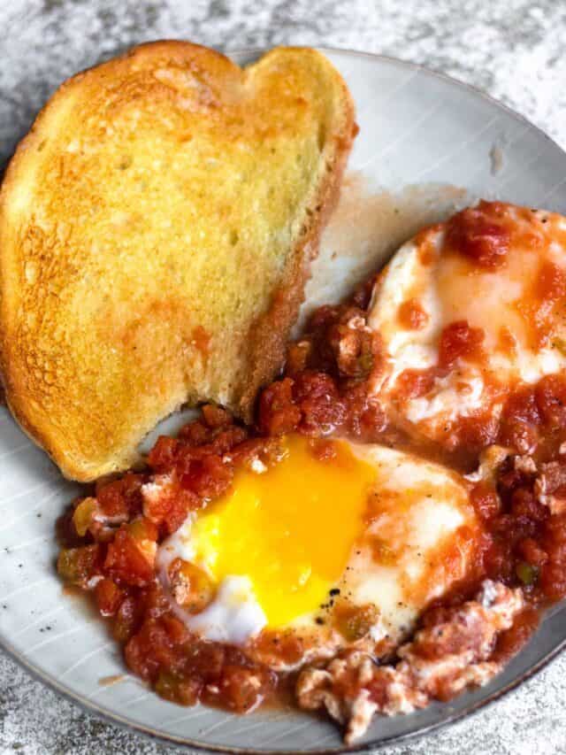 Enjoy Breakfast with Poached Eggs and Salsa