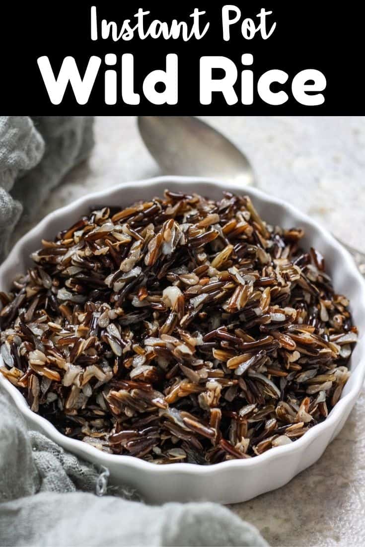 Instant Pot Wild Rice Easier Than The Stovetop The Foreign Fork