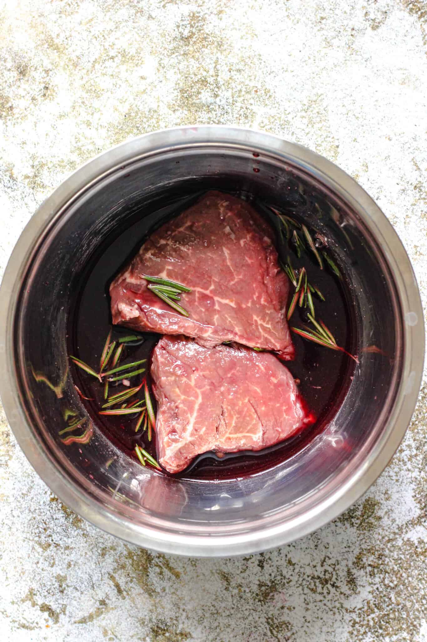 Filet Steak in Cast Iron Skillet with Cream Sauce The Foreign Fork