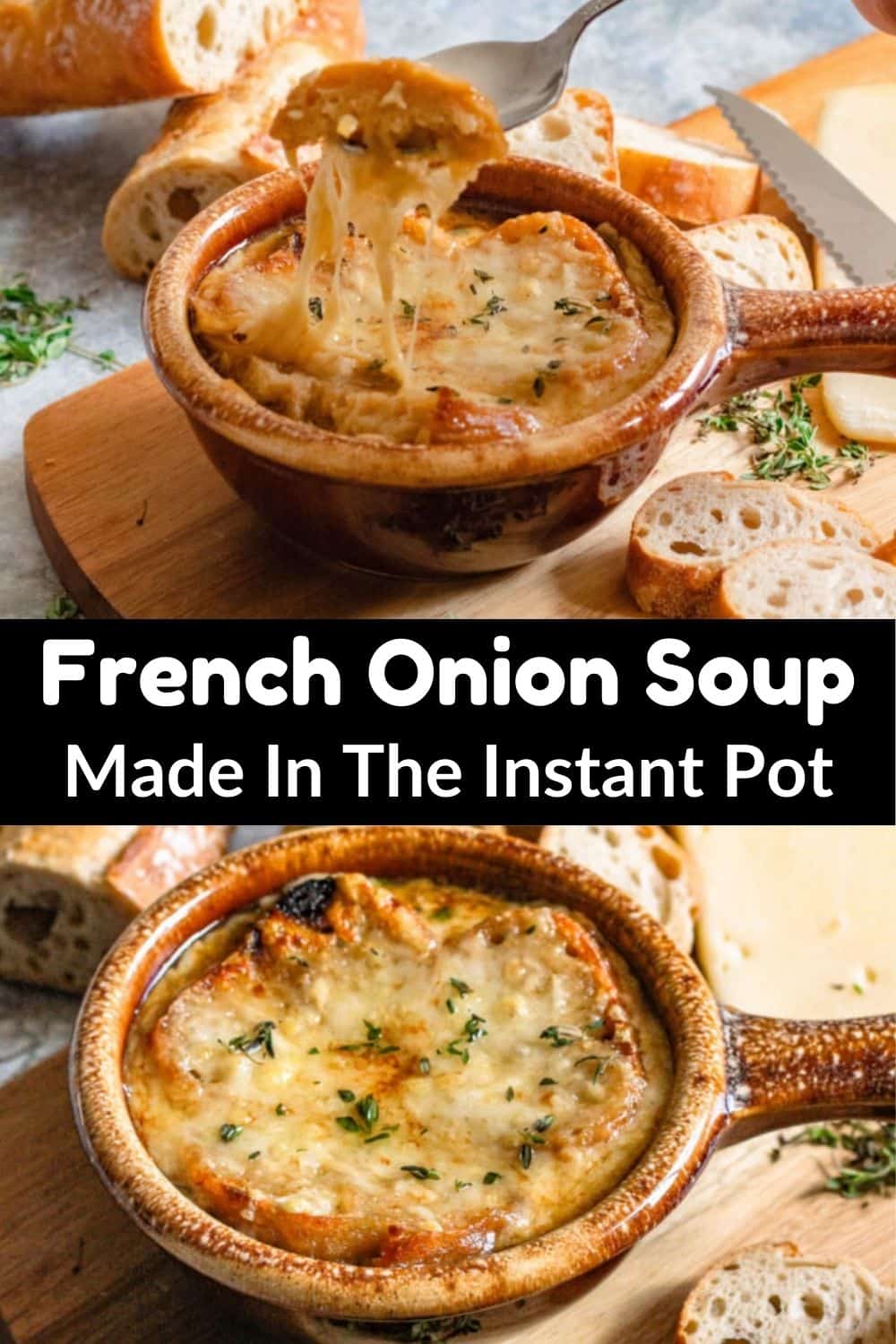 Instant Pot French Onion Soup - So Easy! - The Foreign Fork