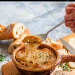 French Onion Soup Pinterest Image top black banner