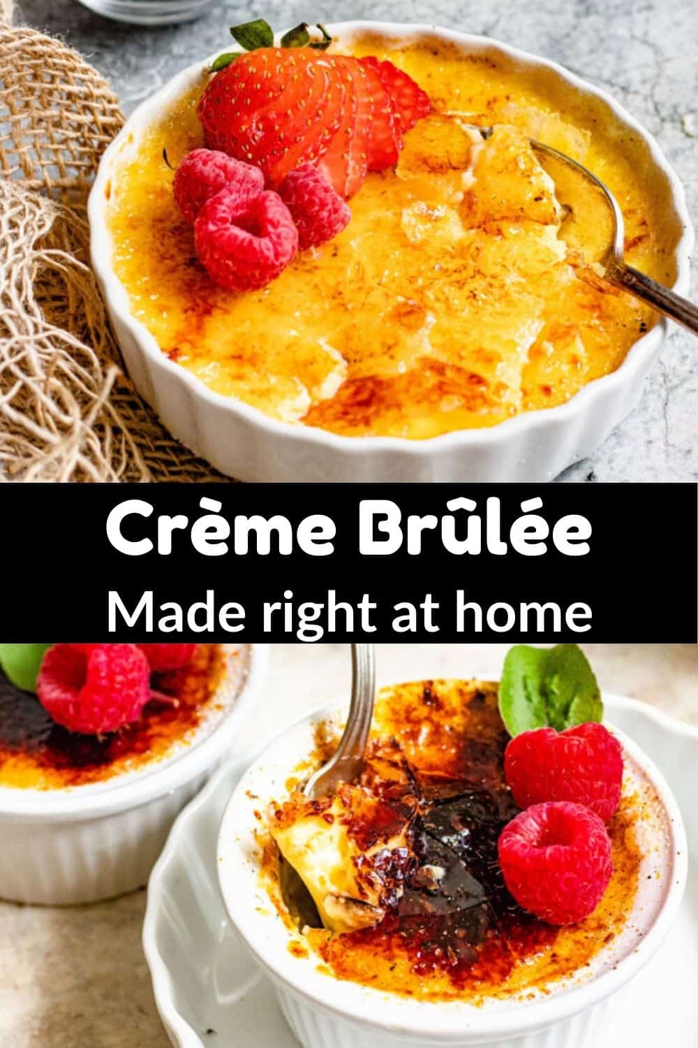 Easy Crème Brûlée Recipe - The Foreign Fork
