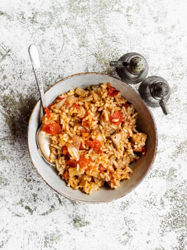 High in Protein, Easy To Prepare One Pot Tuna and Rice Dinner The