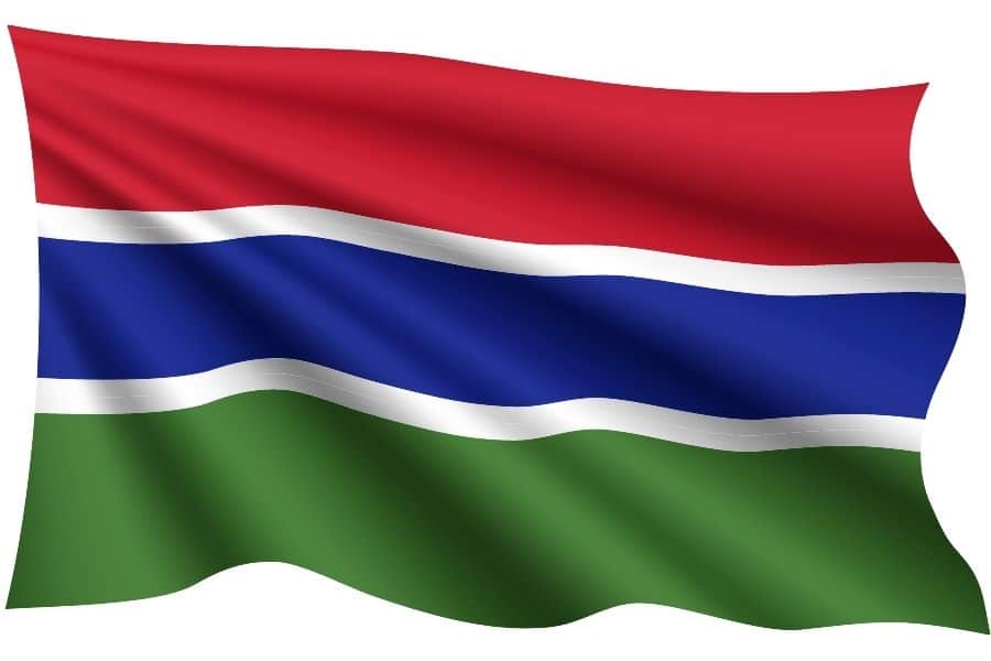 Gambian Flag 