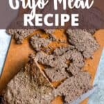 Gyro Meat Recipe Pinterest Image top design banner