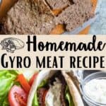 Gyro Meat Recipe Pinterest Image middle design banner
