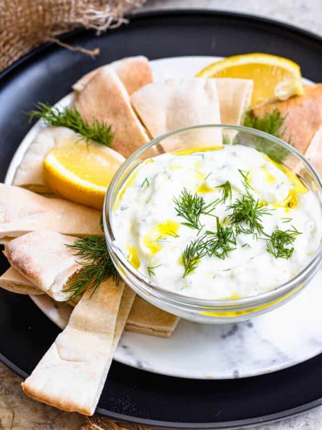 Easy Greek Tzatziki Sauce Recipe The Foreign Fork