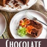 Chocolate Mayonnaise Cake Recipe bottom design banner