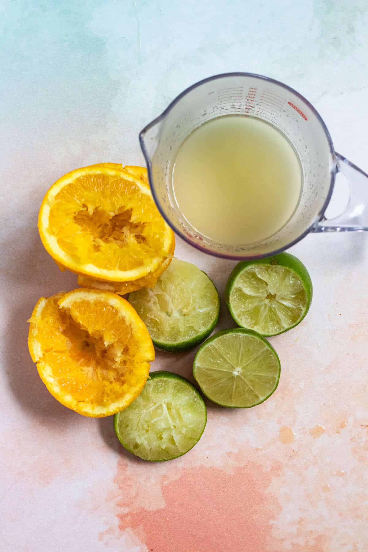 Juiced citrus 