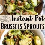 Thanksgiving Brussels Sprouts Recipe Pinterest Image middle design banner