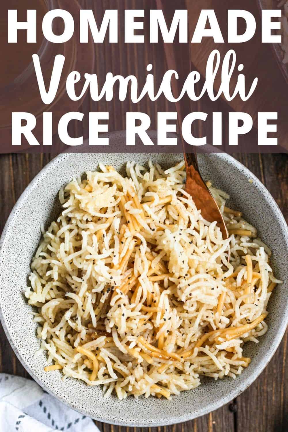 Vermicelli Rice An Delicious Armenian Rice Pilaf! The Foreign Fork