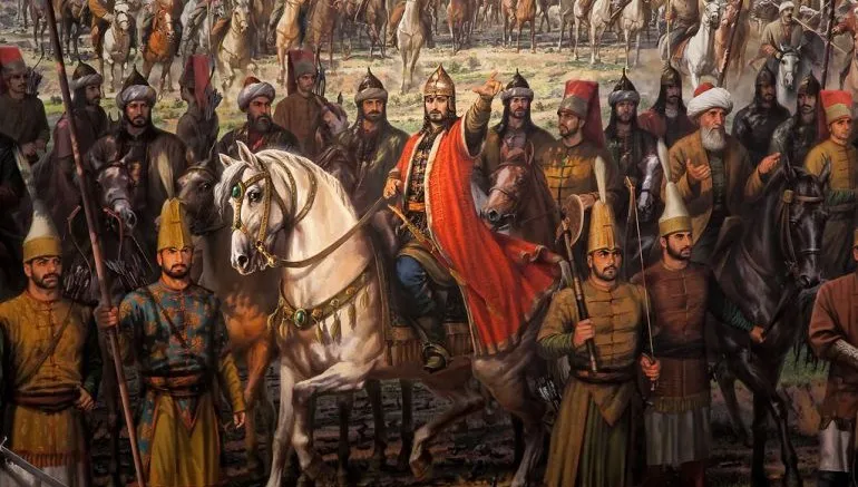 The Military of the Ottoman Empire in the counry introduction of Hungary.  