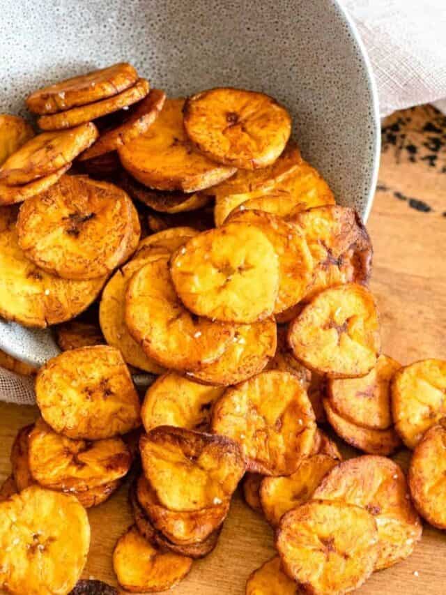 Enjoy A Crunchy, Crispy, Salty Snack with Sweet Plantains