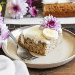 Banana Cake with Cream Cheese Frosting Recipe from Belize