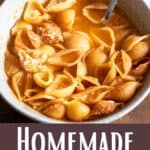 Homemade Mexican Shells Recipe Pinterest Image bottom design banner