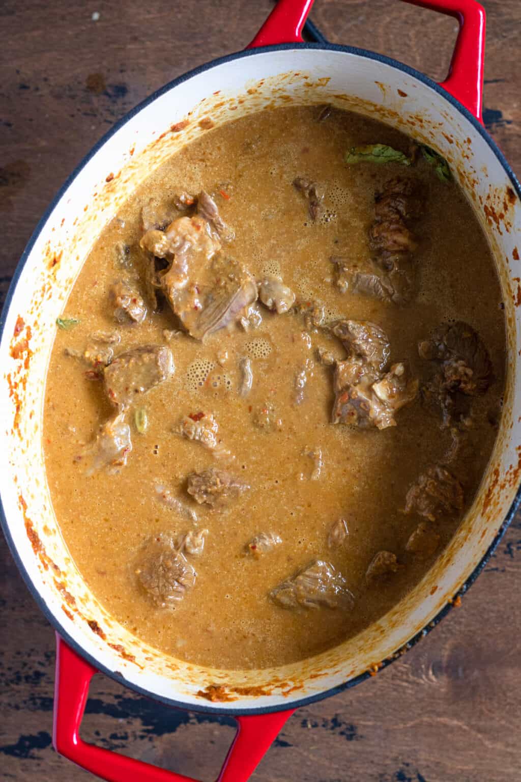 Beef Rendang - Cooked Tender in Coconut Milk - The Foreign Fork