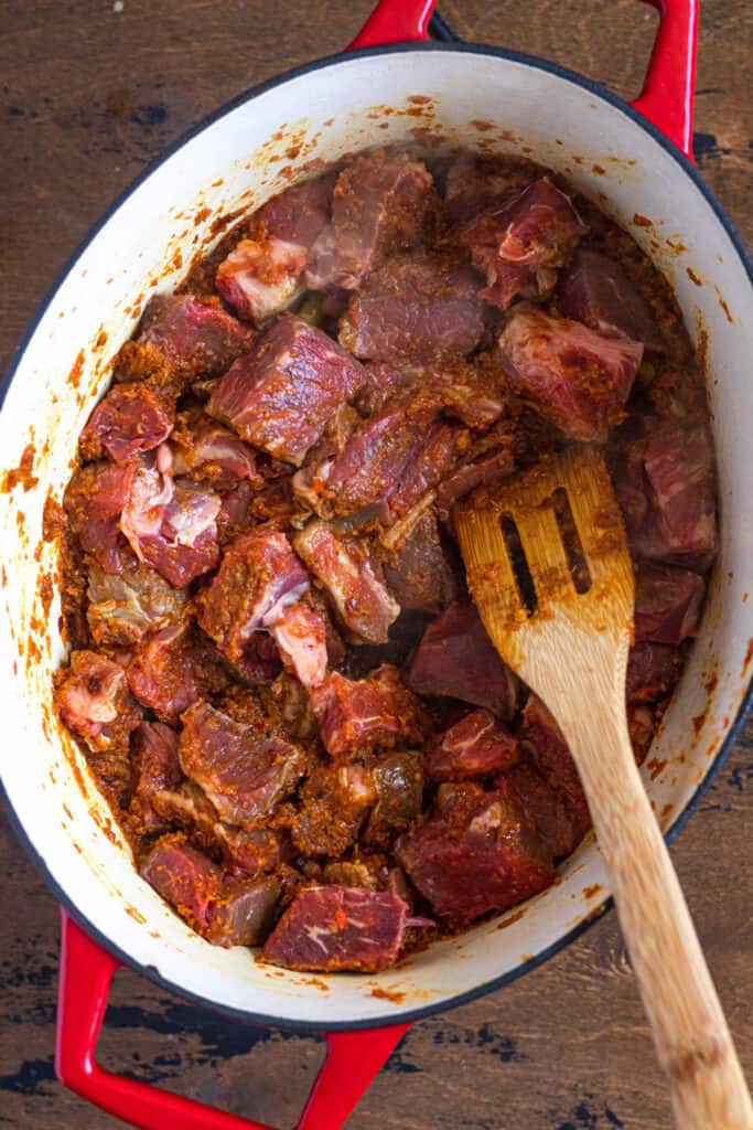 Beef Rendang - Cooked Tender in Coconut Milk - The Foreign Fork