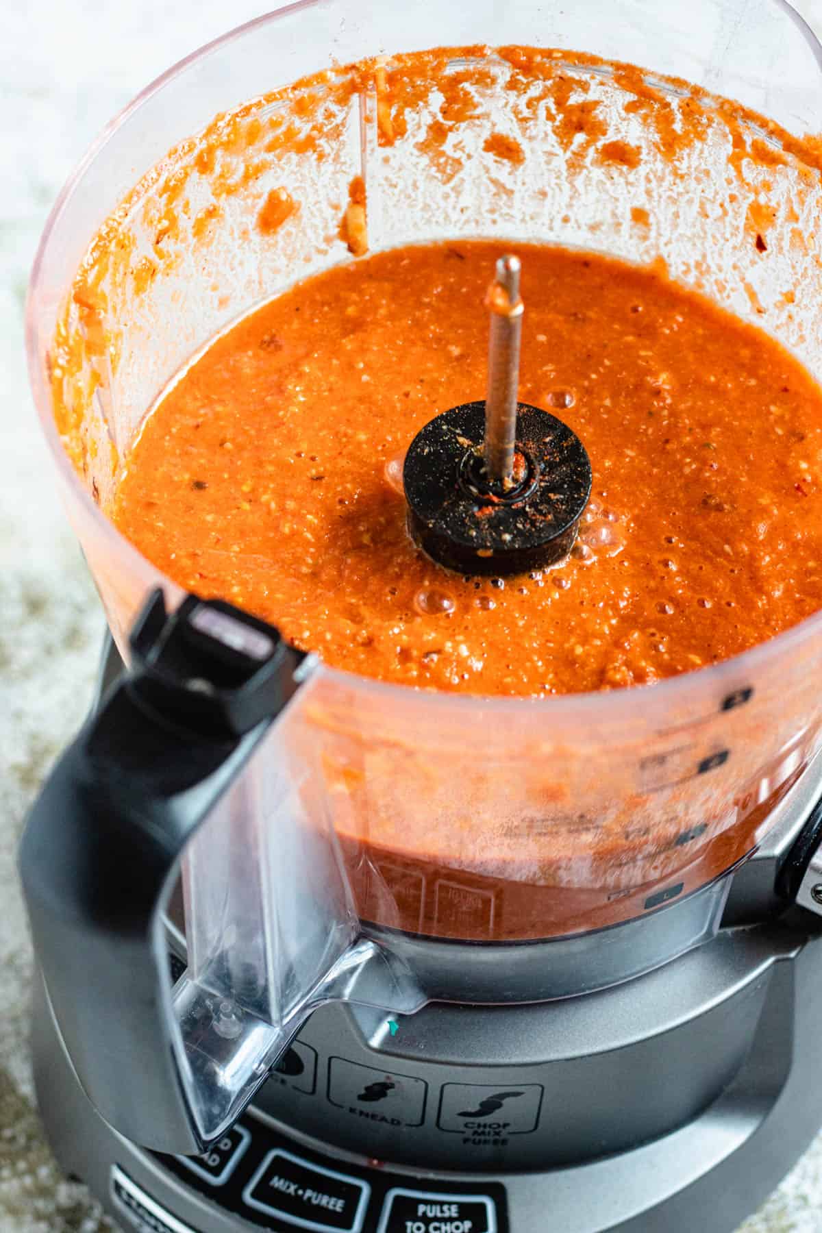 Tomato sauce to cook chicken in for the pan con pollo recipe. 