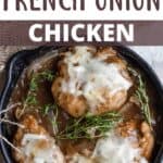 Instant Pot French Onion Chicken Recipe Pinterest Image top design banner