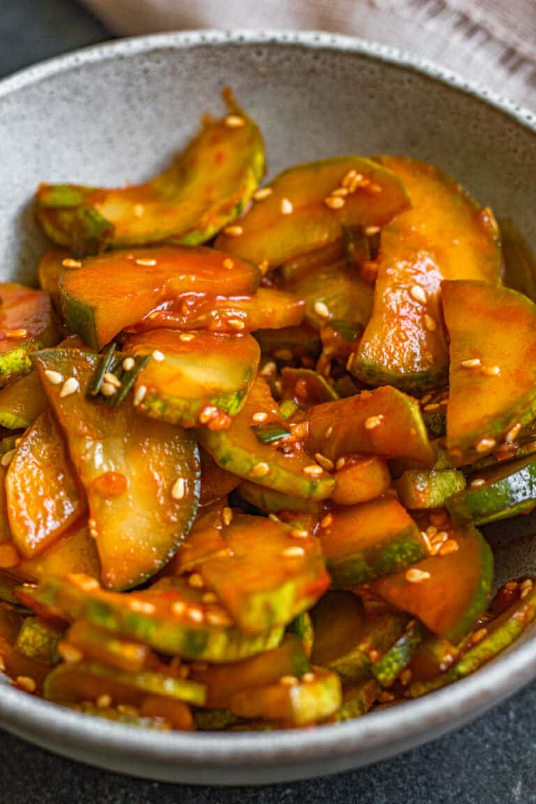 Korean Cucumber Salad Fresh Flavors! The Foreign Fork