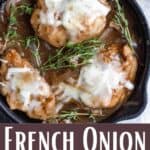Instant Pot French Onion Chicken Recipe Pinterest Image bottom design banner