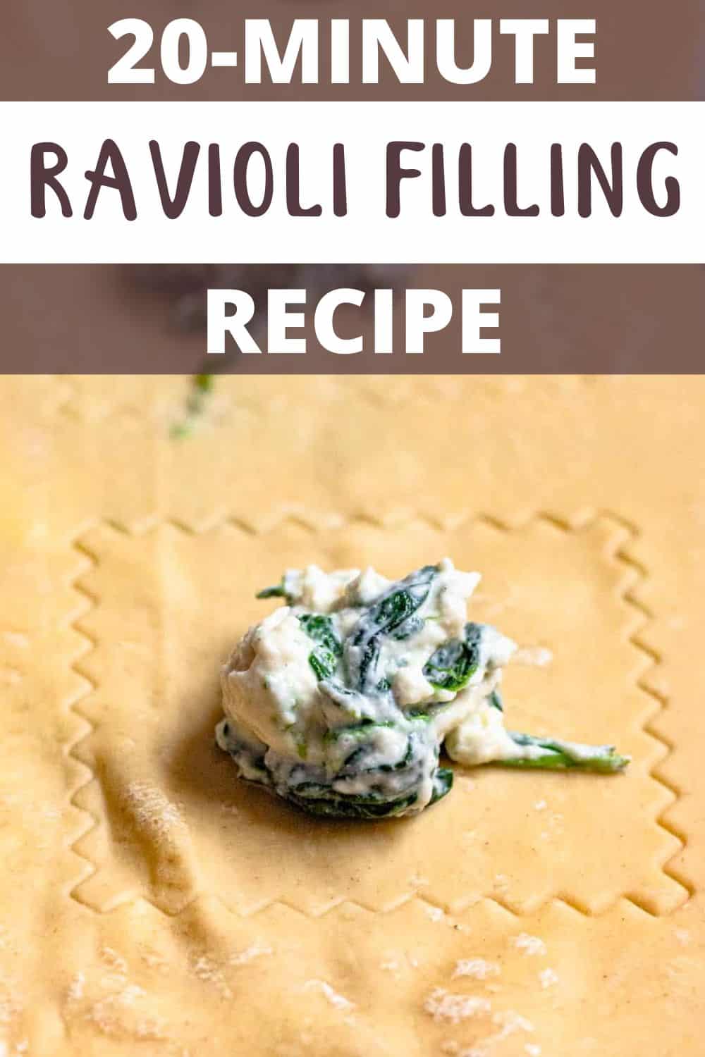 Ravioli Filling Recipe - Fresh and Authentic- The Foreign Fork