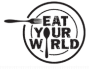 Eat Your World logo.