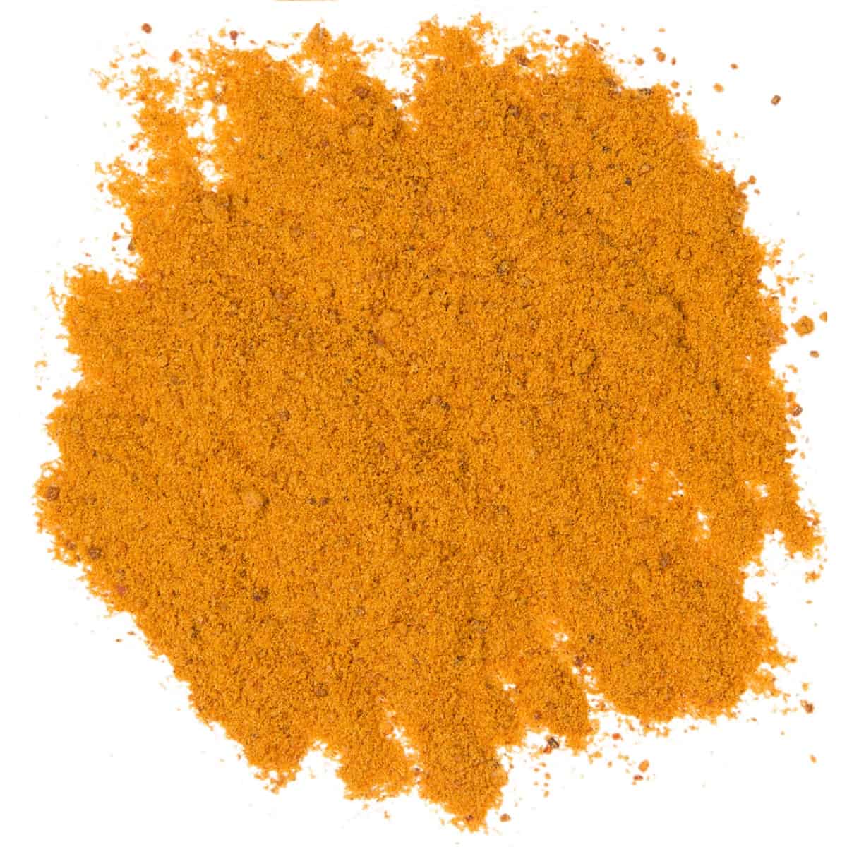 A mess of caribbean curry powder. 