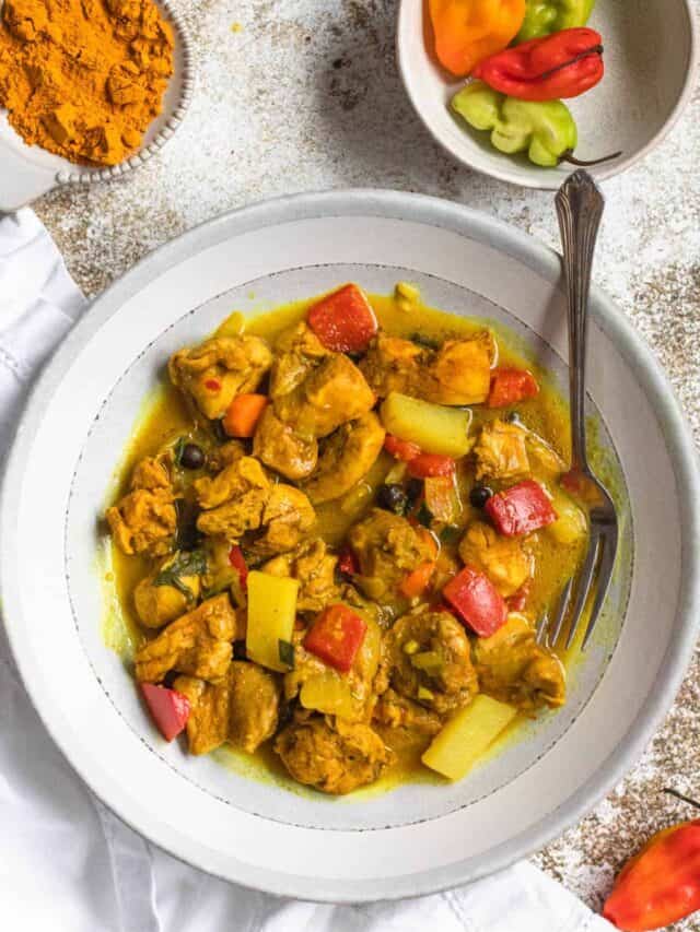 Authentic Sweet and Spicy Jamaican Curry Chicken