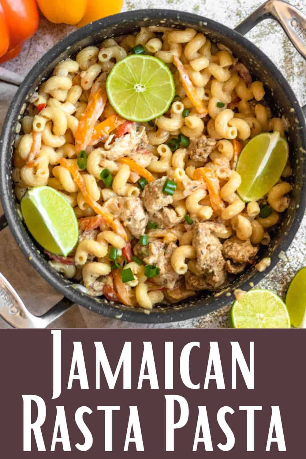Jamaican Rasta Pasta Sauce weeknight meal The Foreign Fork