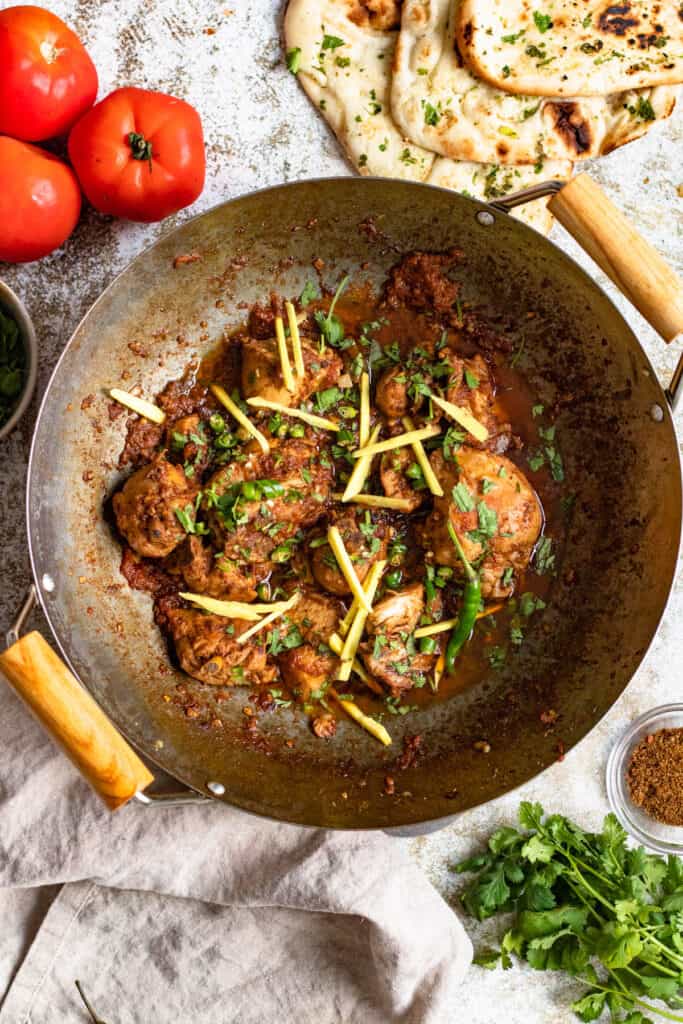 Pakistani Chicken Karahi Recipe - The Foreign Fork