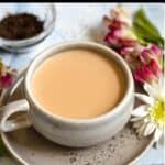 Japanese Milk Tea Recipe Pinterest Image top black banner
