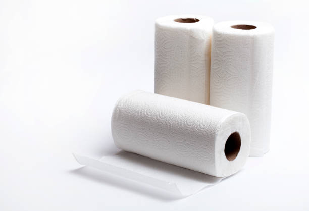Paper towel rolls. 