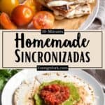 Homemade Sincronizadas Recipe Pinterest Image middle design banner