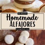 Homemade Alfajores Recipe Pinterest Image Middle Design banner