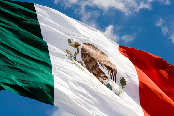 The Mexican flag. 