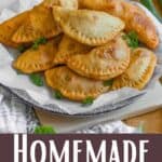 Homemade Empanadas Recipe Pinterest Image bottom design banner