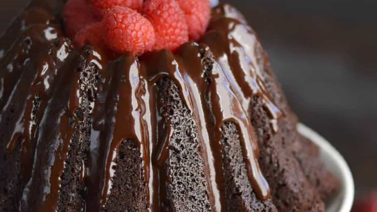 Mini Chocolate Bundt Cake
