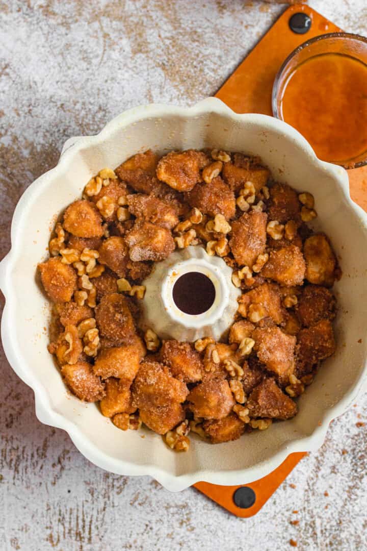 Delicious Rhodes Rolls Monkey Bread Recipe The Foreign Fork Delicious Rhodes Rolls Monkey Bread Recipe The Foreign Fork