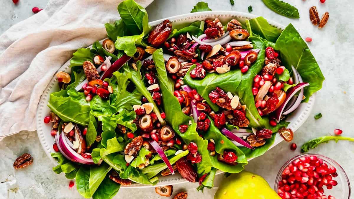 Pear and Pecan Salad