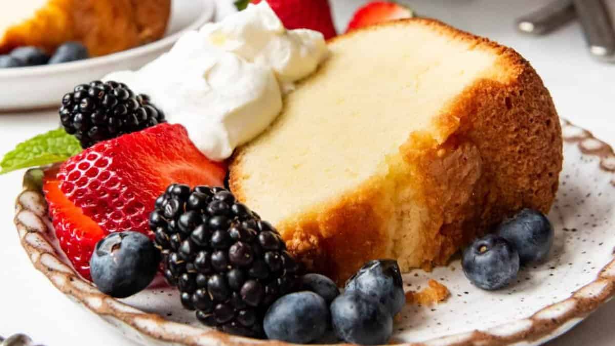 Easy Cream Cheese Pound Cake