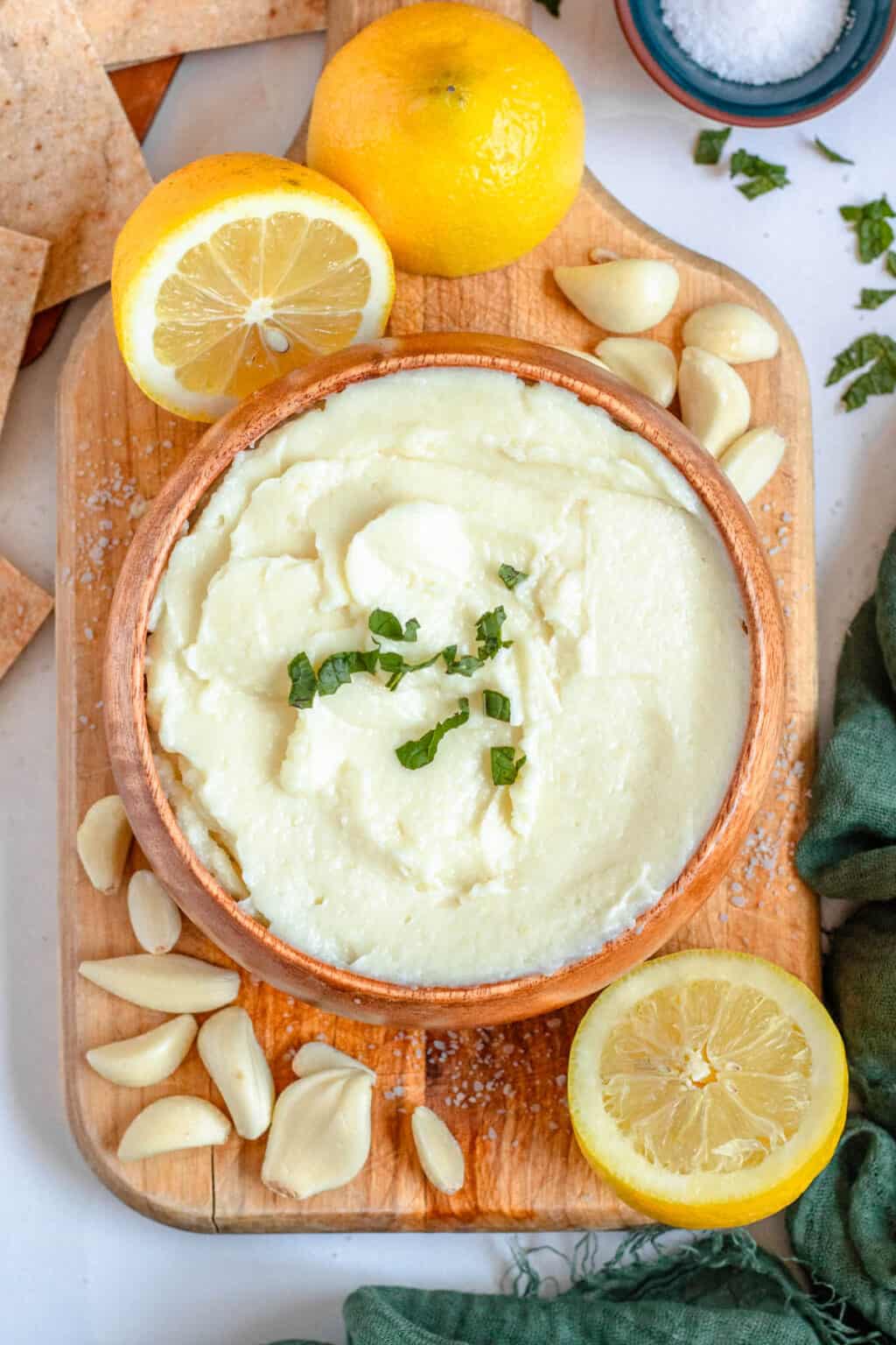 Toum Recipe - A Delicious Lebanese Sauce or Spread! - The Foreign Fork