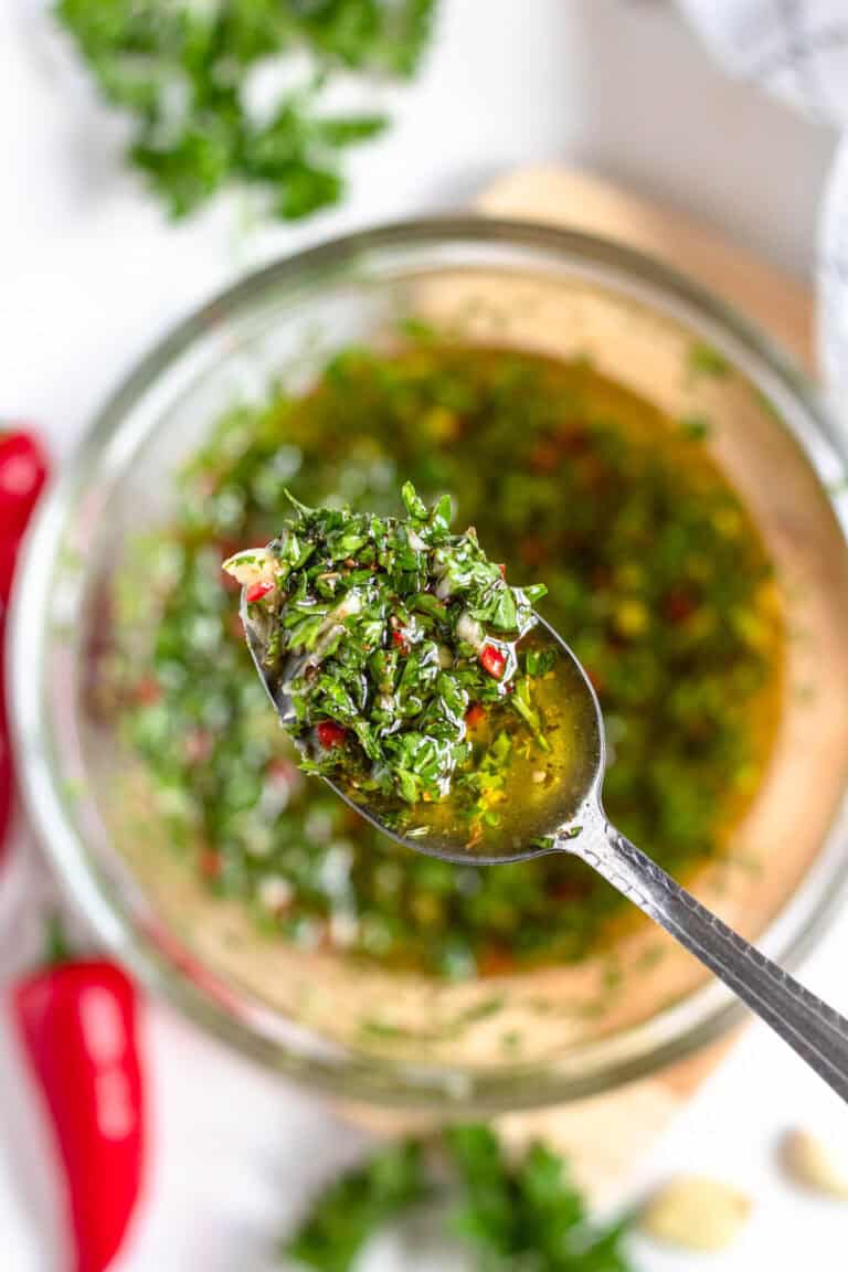 Argentinian Chimichurri Recipe (Traditional!) - The Foreign Fork