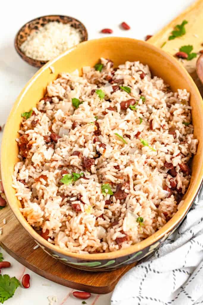 Belizean Rice and Beans - The Foreign Fork