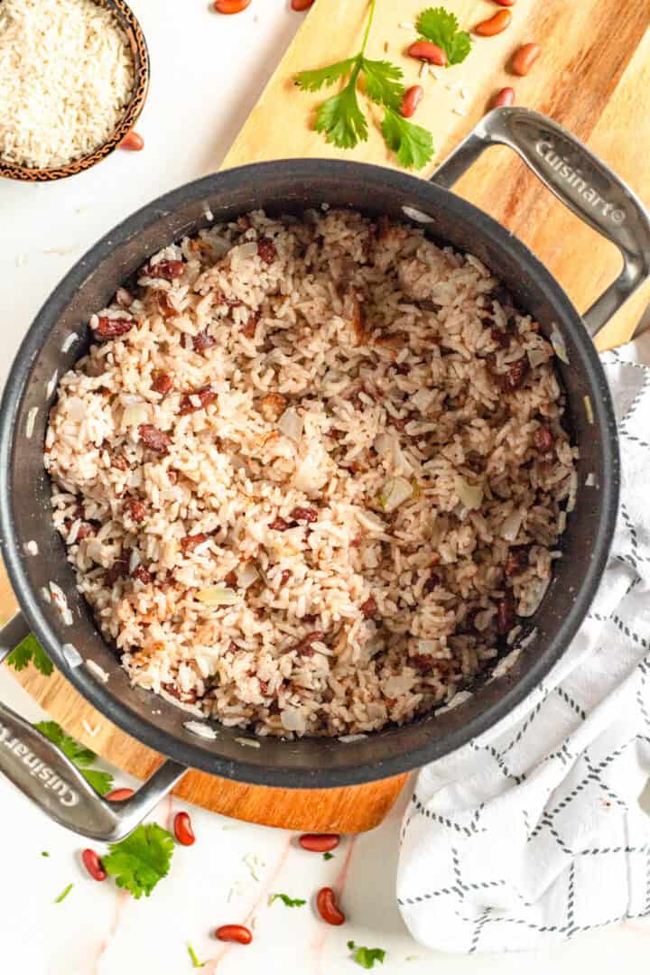 Belizean Rice and Beans - The Foreign Fork