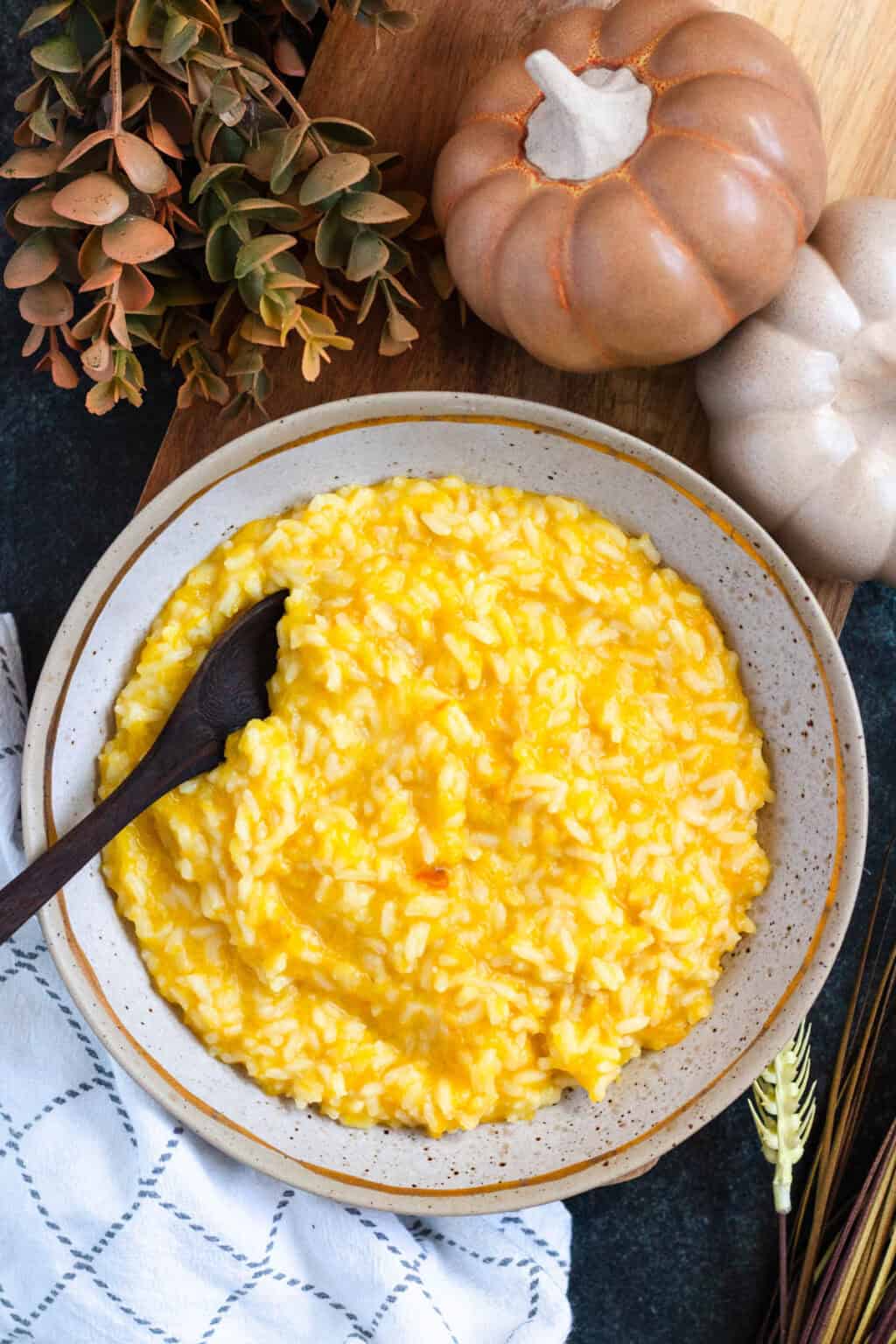 Forign Rice Pumpkin Rice - Only 4 Ingredients! - The Foreign Fork