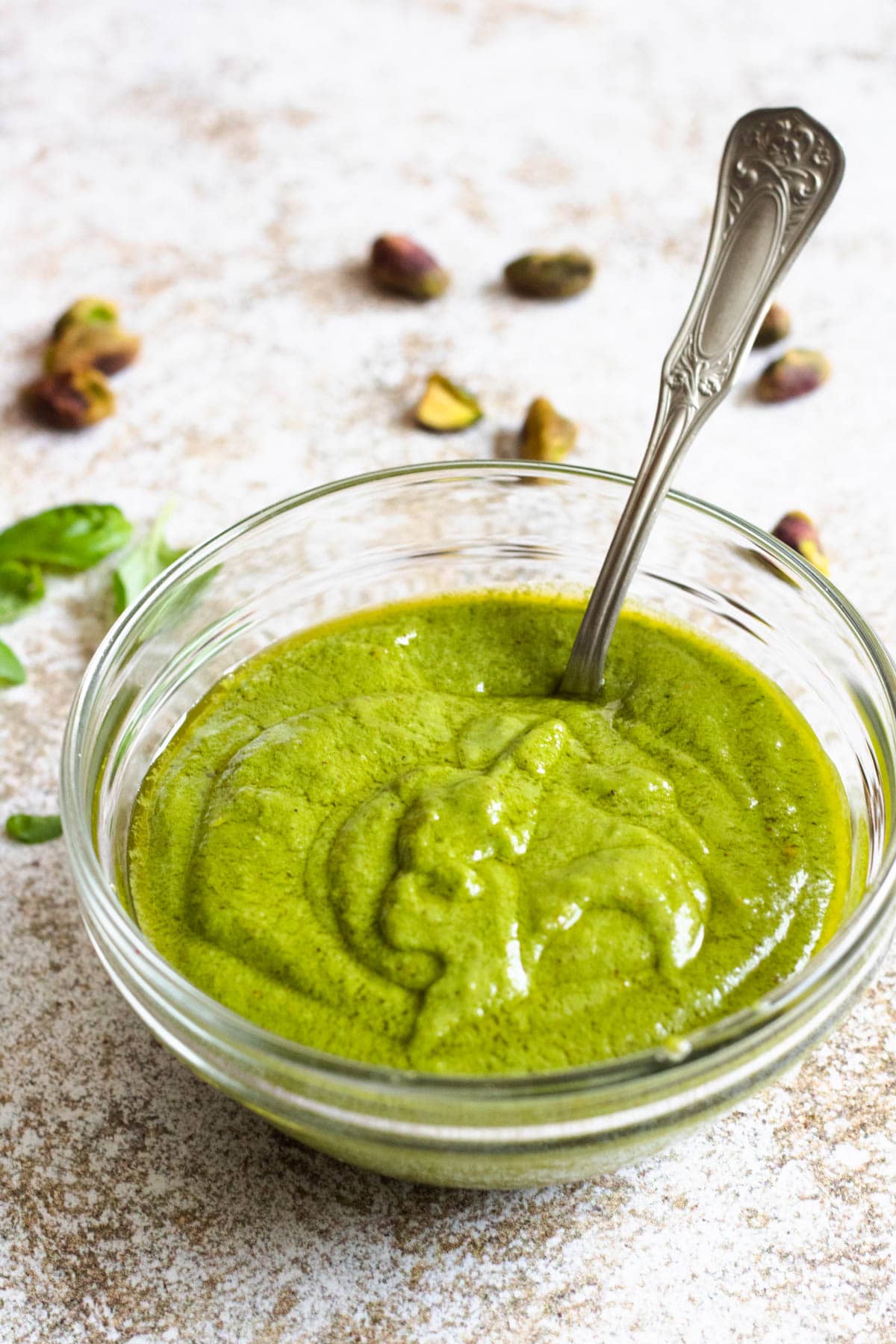 Pistachio Pesto - Ready in 10 Minutes! - The Foreign Fork